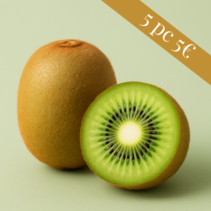 Kiwi – 5 pièces pour 5 €