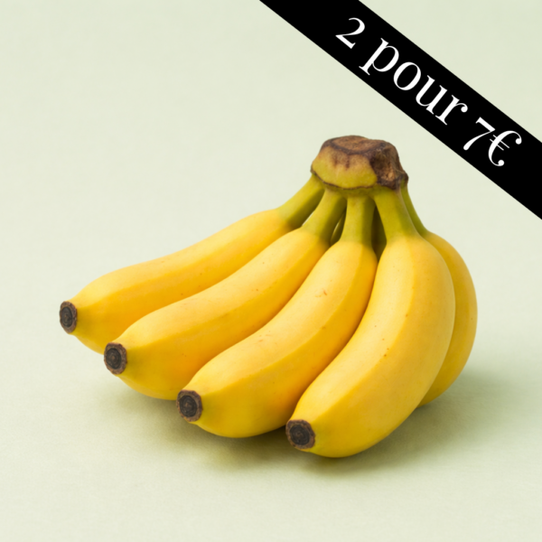 Mini bananes fraîches premium